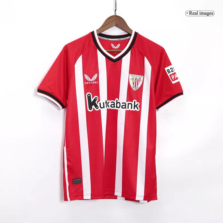 Athletic Club de Bilbao Jersey Custom Soccer Jersey Home 2023/24
