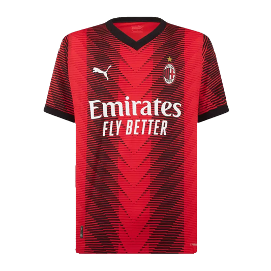AC Milan Jersey Custom Home Soccer Jersey 2023/24