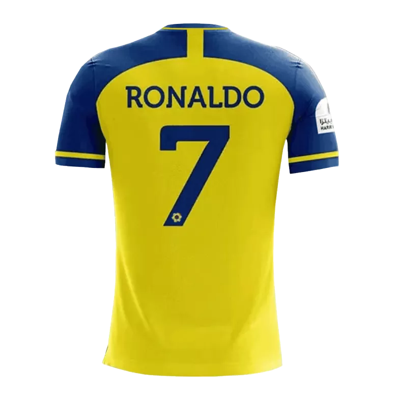 Al Nassr Jersey RONALDO #7 Custom Home Soccer Jersey 2022/23