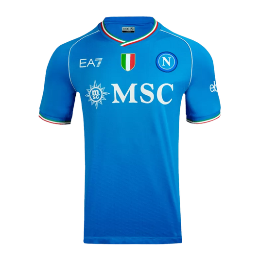 Napoli Jersey Custom Home Soccer Jersey 2023/24
