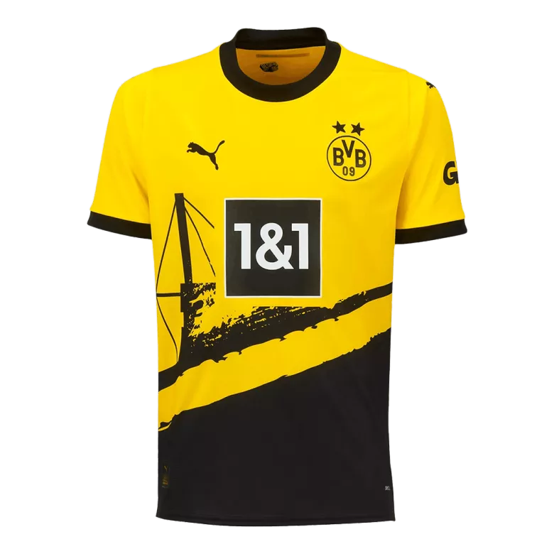 Borussia Dortmund Jersey Custom Home Soccer Jersey 2023/24