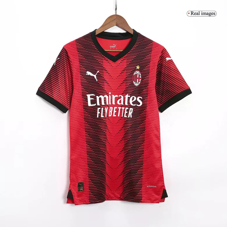AC Milan Jersey Custom Home Soccer Jersey 2023/24